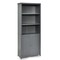 Bookcase Shelving Storage Wooden Standing Cabinet Unit Display with Doors